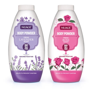 Nuage Body Powder (Talc Free) Lavender & Rose 250g