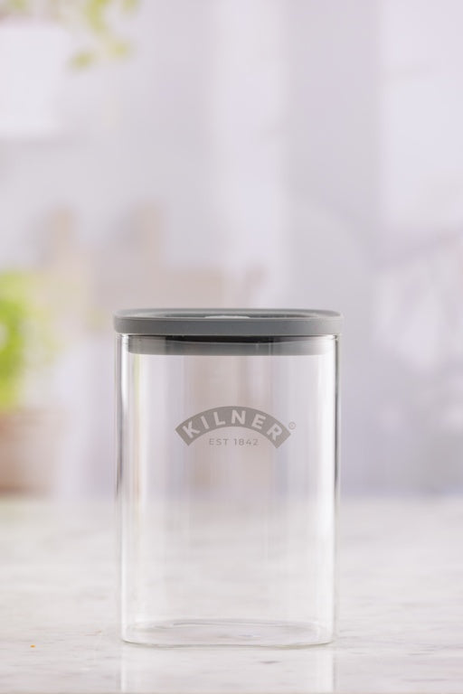 Kilner New Fresh Storage Square Jar 1L