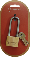 Brass Padlock Long Shackle 40mm