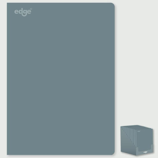 I G Design Stat A4 Soft Cover Notebook Grey