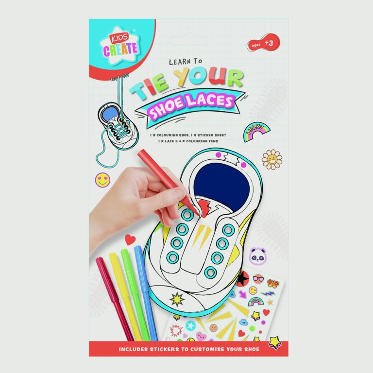 IG Design Learn to Lace Activity Set Kids Early Learning Educational Toy
