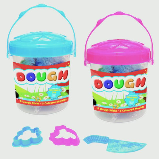 I G Design 8 Coloured Dough Sticks