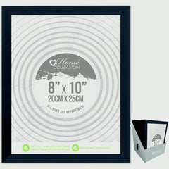 I G Design Cambridge Black Frame With Glass 4 x 6"