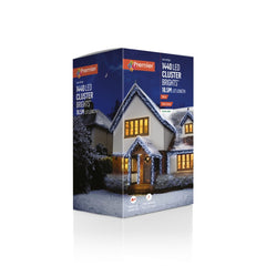 Premier 1440 Multi Action LED Cluster Brights Multi Coloured/Green Cable