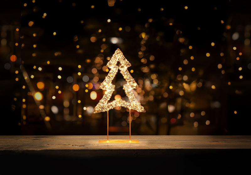 Premier Gold Table Top Tree 720 LEDs 45cm