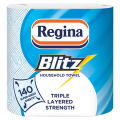 Regina Kitchen Roll Blitz 3 Ply Twin Pack
