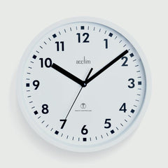Acctim Nardo Radio Control Wall Clock White