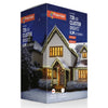 Premier 720 LED Multi Action Cluster Brights Lights With Time Rainbow /Clear Cable