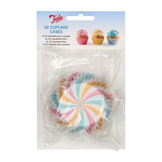 Tala Rainbow Swirl Cupcake Case