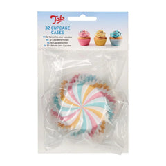 Tala Rainbow Swirl Cupcake Case