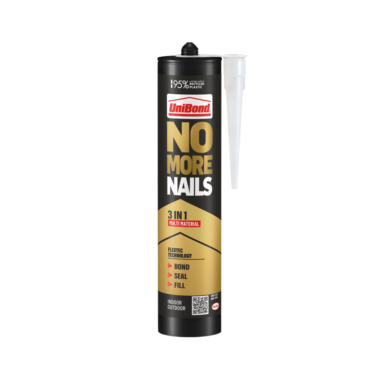 UniBond No More Nails 3 In 1 Cartridge White