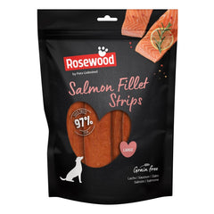 ROSEWOOD Salmon Fillet Strips Dog Treats Large