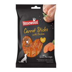 ROSEWOOD Chicken Wrapped Carrot Sticks 80g