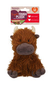 ROSEWOOD Tough Rope Core Cow Dog Toy