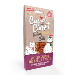 ROSEWOOD Smoked Salmon & Cheese Cat Treats 70g