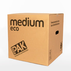 Storepak Medium Eco Cardboard Storage Box Pack 3