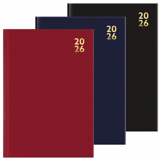 Ig Design A4 Hardback Diary Week Day To Page