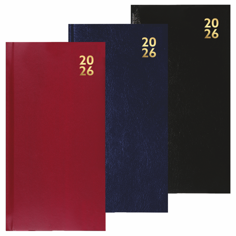 Ig Design Slim Hardback Diary Week To View