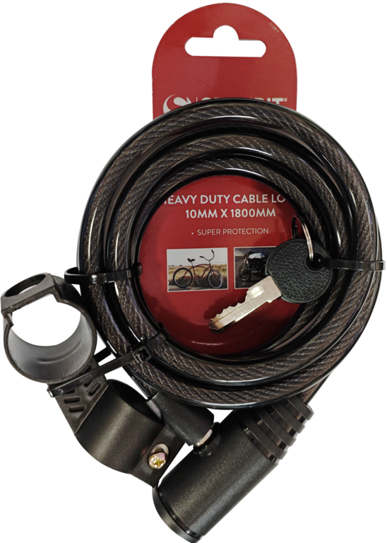 Securit Heavy Duty Cable Lock 1.8m x 10mm