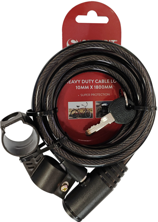 Securit Heavy Duty Cable Lock 1.8m x 10mm
