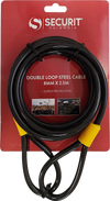 Securit Double Loop Steel Cable 2.5m x 8mm