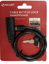 Securit Bicycle Cable Lock 900mm x 6mm