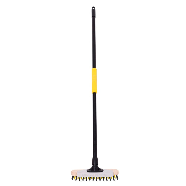 Bulldozer Deck Scrub Clipped & Handle 11"