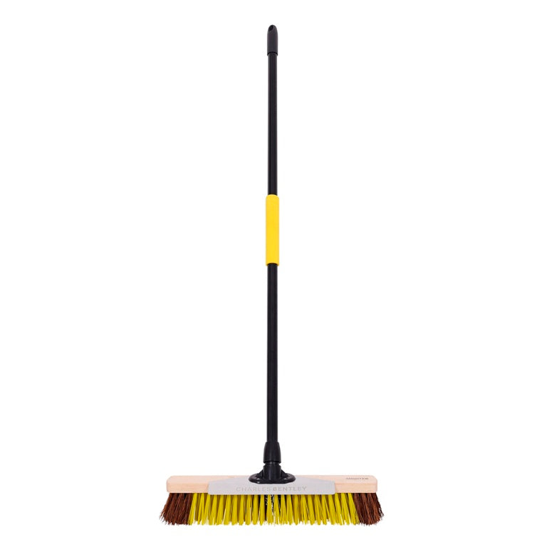 Bulldozer Heavy Duty PVC & Bassine Broom 18"
