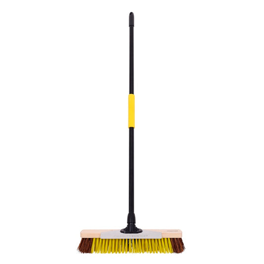 Bulldozer Heavy Duty PVC & Bassine Broom 18"