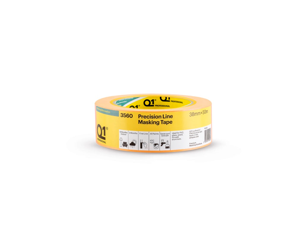 Q1 Precision Line Masking Tape 38mm x 50m