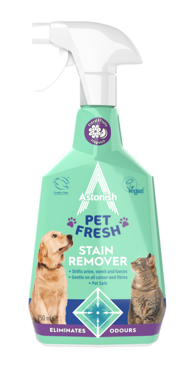 Astonish Pet Fresh Stain Removal 750ml Trigger Spray