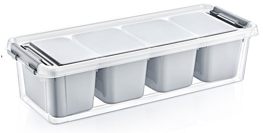 Hobbylife 4 Divider Deep Grand Organiser Box 3.5L