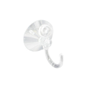 Securpak Suction Hook Clear 25mm 4 Pack
