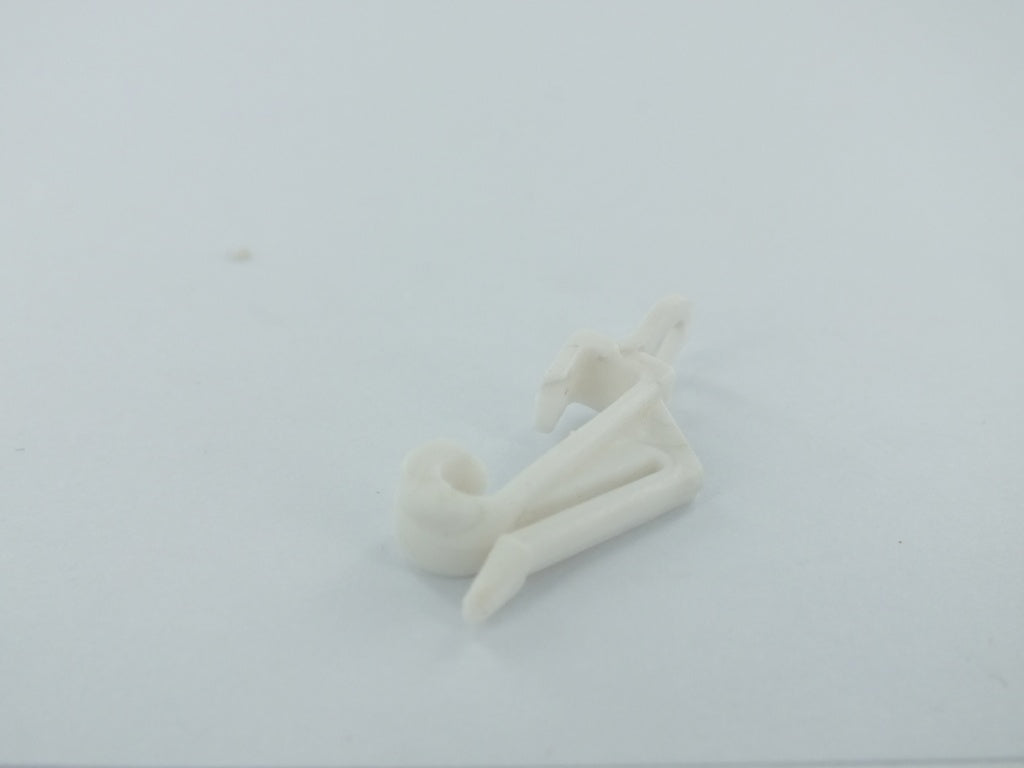 Securpak Curtain Glider White 7 Pack