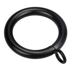 Securpak Curtain Ring Eye Black 28mm Pack 5
