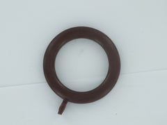 Securpak Curtain Pole Ring Brown 28mm 4 Pack