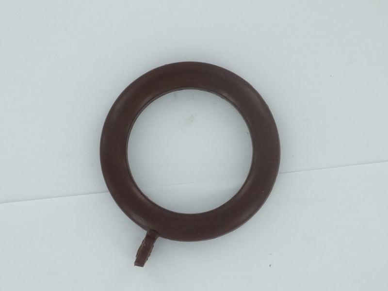 Securpak Curtain Pole Ring Brown ID 37mm 4 Pack
