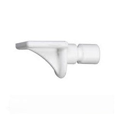 Securpak Shelf Support Plug Type White 8 Pack
