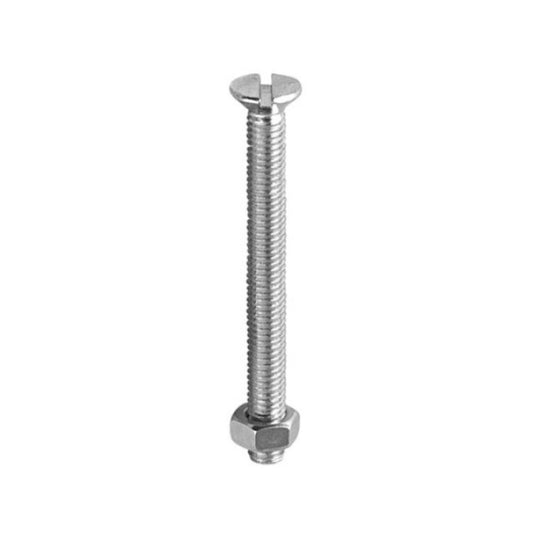 Securpak Csk Machine Screw Zp M5x20mm 12 Pack