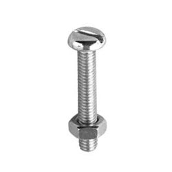 Securpak Ph Machine Screw Zp M4x12mm 12 Pack