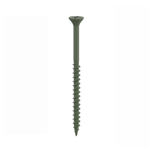 Securpak Green Decking Screws 4.5x50mm 12 Pack