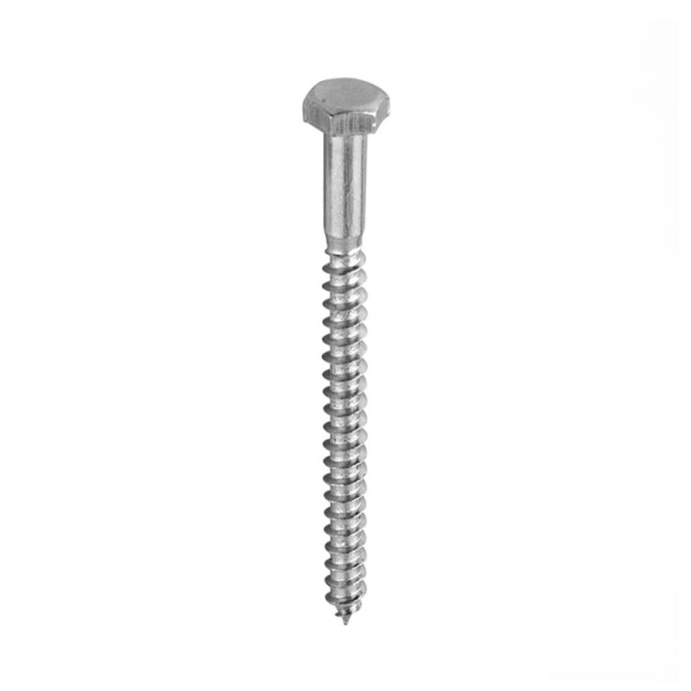 Securpak Coach Screw Zp M6x40mm 12 Pack