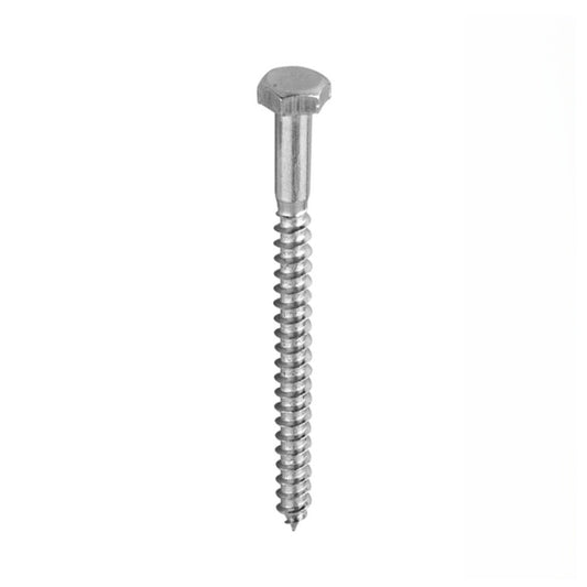 Securpak Coach Screws M8x70mm 6 Pack