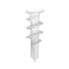 Securpak Nylon Self Drill Fixing + Screws 4 Pack
