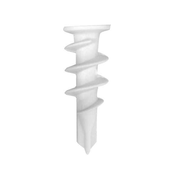 Securpak Nylon Self Drill Fixing + Screws 4 Pack