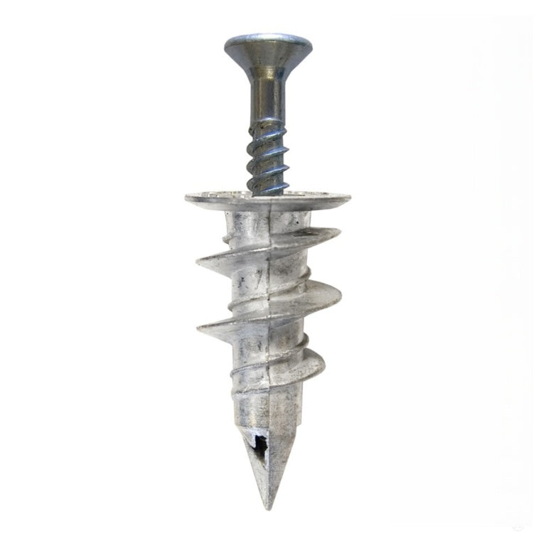 Securpak Metal Self Drill Fixing + Screws 2 Pack