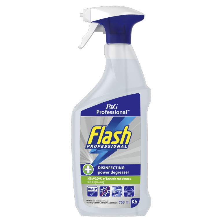 Flash Professional Disinfectant Degreaser Spray 750ml