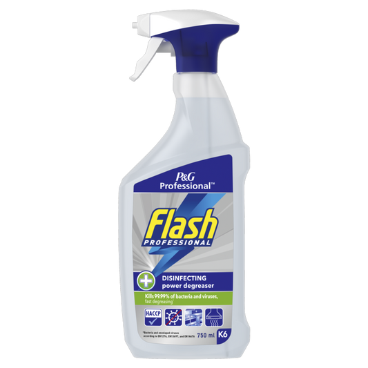 Flash Professional Disinfectant Degreaser Spray 750ml