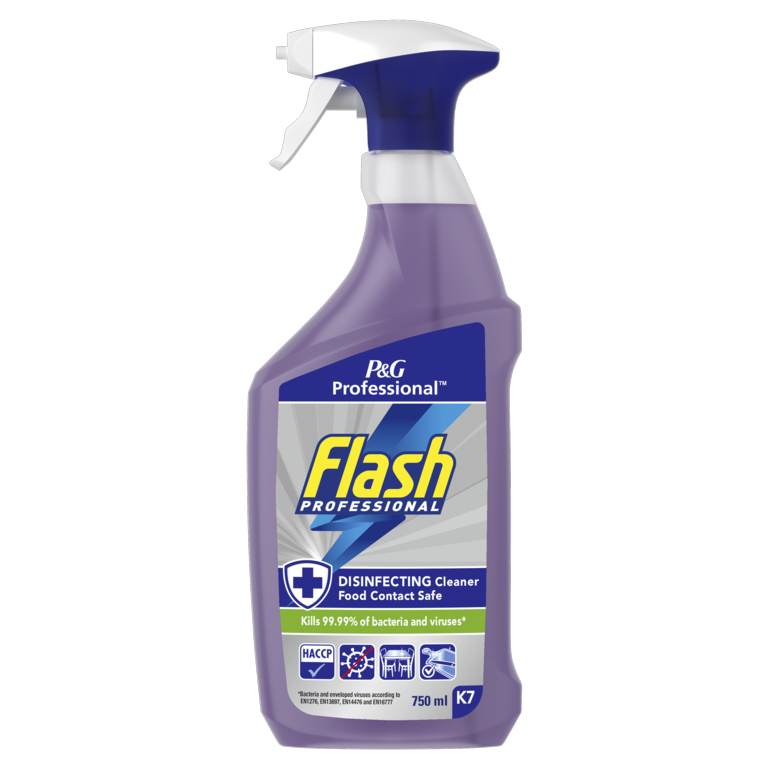 Flash Professional Disinfectant Food Cleaner 750ml