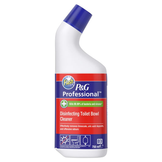 Flash Professional Liquid Toilet Bowl Cleaner 750ml